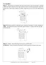 Preview for 2 page of Jeco FCL104 Quick Start Manual