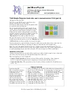 Jed Micro Pty T440 User Manual preview