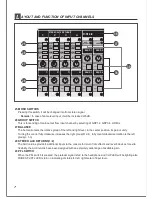 Предварительный просмотр 9 страницы Jedai STAGE PRO SM16 Operating Instructions Manual