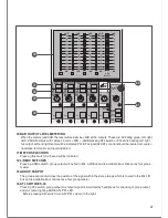 Предварительный просмотр 10 страницы Jedai STAGE PRO SM16 Operating Instructions Manual