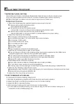 Preview for 4 page of Jedia EFFECT PRO 8224 Operating Instructions Manual