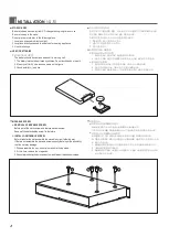 Preview for 4 page of Jedia J6CD-10 Operating Instructions Manual