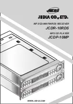 Jedia JCDR-10RDS Manual предпросмотр