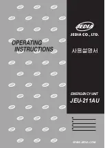 Jedia JEU-211AU Operating Instructions Manual preview