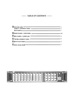 Preview for 2 page of Jedia JMA-2104 Operating Instructions Manual