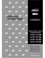 Jedia L3.0 Operating Instructions Manual предпросмотр