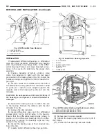 Предварительный просмотр 82 страницы Jeep 200 Cherokee Service Manual