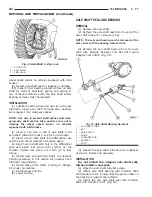 Предварительный просмотр 124 страницы Jeep 200 Cherokee Service Manual