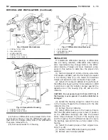 Предварительный просмотр 126 страницы Jeep 200 Cherokee Service Manual