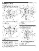 Предварительный просмотр 142 страницы Jeep 200 Cherokee Service Manual