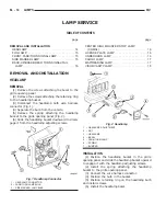 Предварительный просмотр 489 страницы Jeep 200 Cherokee Service Manual