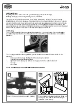 Предварительный просмотр 9 страницы Jeep 49.90.31.33 User Manual