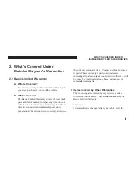 Предварительный просмотр 5 страницы Jeep Automobile Warranty Manual