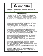 Preview for 3 page of Jeep Baby Traveller Portacot Instructions Manual