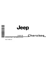 Предварительный просмотр 1 страницы Jeep Grand Cherokee 2015 Operating Information Manual