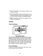 Предварительный просмотр 42 страницы Jeep grand wagoneer 1989 Owner'S Manual