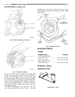 Предварительный просмотр 56 страницы Jeep Wrangler 1999 Electronic Service Manual