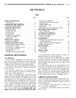 Предварительный просмотр 57 страницы Jeep Wrangler 1999 Electronic Service Manual