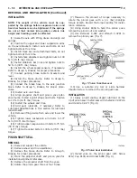 Предварительный просмотр 98 страницы Jeep Wrangler 1999 Electronic Service Manual