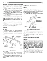 Предварительный просмотр 1087 страницы Jeep Wrangler 1999 Electronic Service Manual