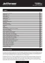 Preview for 3 page of Jefferson Professional Tools & Equipment 6.5HP User Manual