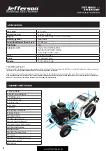 Preview for 4 page of Jefferson Professional Tools & Equipment 6.5HP User Manual