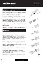 Preview for 12 page of Jefferson Professional Tools & Equipment 6.5HP User Manual