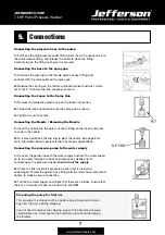 Предварительный просмотр 7 страницы Jefferson Professional Tools & Equipment JEFWASPET075HP User Manual