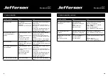 Preview for 6 page of Jefferson JEFBGS06 User Manual