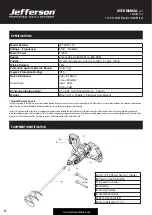 Предварительный просмотр 4 страницы Jefferson JEFEHM-110 User Manual