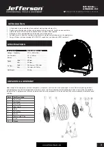 Предварительный просмотр 3 страницы Jefferson JEFFANDRM30-110E User Manual