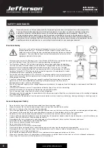 Предварительный просмотр 4 страницы Jefferson JEFFANDRM30-110E User Manual