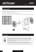 Preview for 4 page of Jefferson JEFFANDRM30-230 User Manual