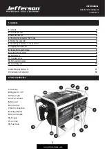 Preview for 2 page of Jefferson JEFGENPET22 User Manual