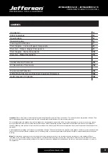 Preview for 3 page of Jefferson JEFMAGDPER35-230 User Manual