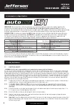 Preview for 4 page of Jefferson JEFMIG151-A User Manual