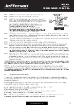 Preview for 5 page of Jefferson JEFMIG151-A User Manual