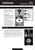 Preview for 11 page of Jefferson JEFMIG151-A User Manual