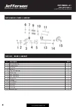 Предварительный просмотр 26 страницы Jefferson JEFWASPET065HP/A User Manual