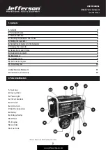 Предварительный просмотр 2 страницы Jefferson OLYMPUS JEFGENPET55EL User Manual