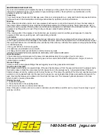 Preview for 9 page of Jegs 79009 Installation Instructions Manual