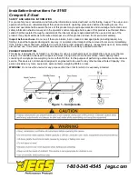 Jegs 81165 Installation Instructions preview