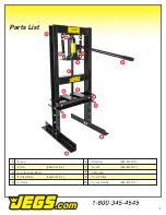 Preview for 2 page of Jegs 81518 User Manual