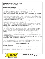 Jegs 81555 Installation Instructions preview