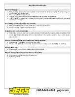 Preview for 8 page of Jegs 81563 Installation Instructions Manual