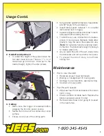 Предварительный просмотр 4 страницы Jegs 95722 User Manual