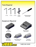 Preview for 3 page of Jegs Torch Assembly Manual