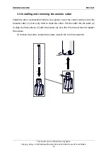 Предварительный просмотр 12 страницы JEI DRILLING & CUTTING SOLUTIONS PRO 132T Operator'S Manual