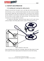 Предварительный просмотр 9 страницы JEI DRILLING & CUTTING SOLUTIONS STEELBEAST BM-7 Operator'S Manual