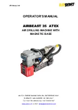 Предварительный просмотр 1 страницы JEI AIRBEAST 35 ATEX Operator'S Manual